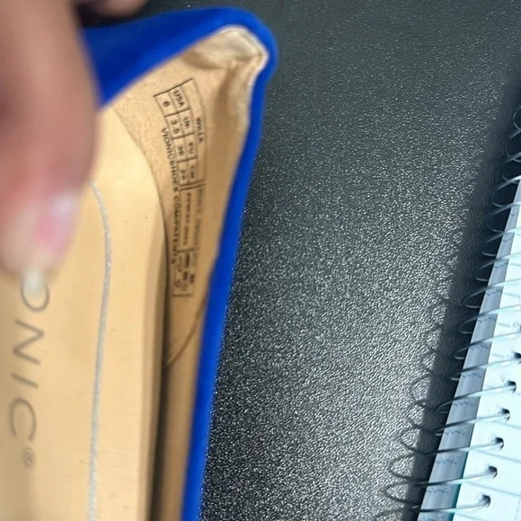 VIONIC WILLA LOAFER FLAT COBOLT BLUE LIKE NEW SZ 6 CAREER EVERYDAY DATE NIGHT - Picture 8 of 8